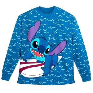 NWT Stitch Disney Celebration Crew Top for Adults Walt Disney World